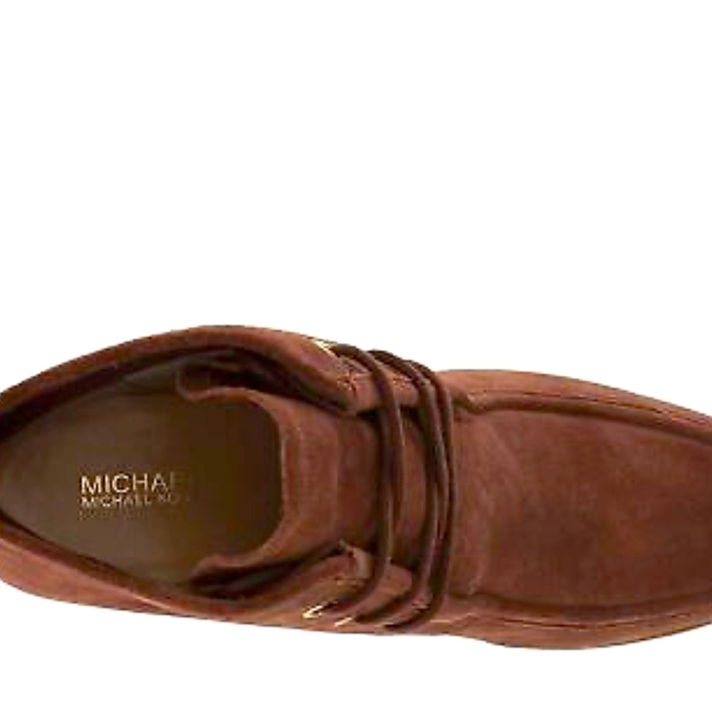 Michael Michael Kors Womens tamata Fabric Almond Toe Ankle, Dk Caramel, Size 10 - Picture 2 of 3